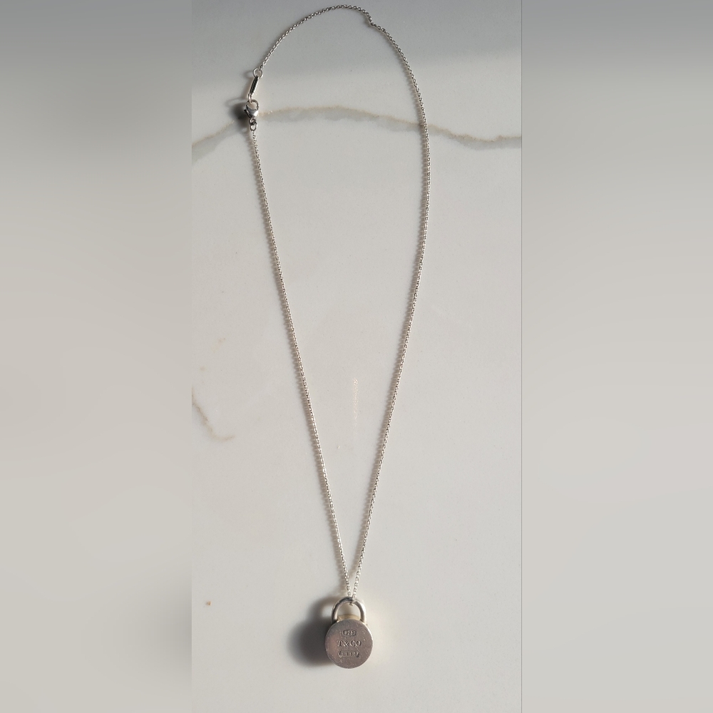 TIFFANY  & CO Sleek Silver Chain Necklace